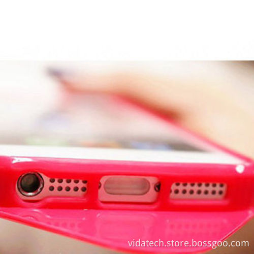 Lip style TPU case cover for iPhone 5/5s, manufacturer